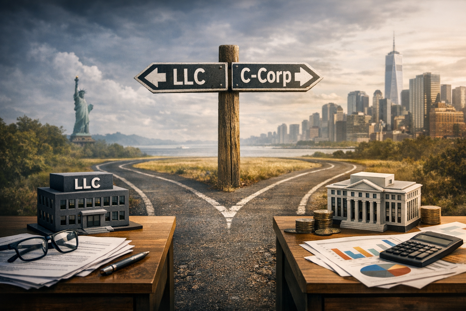 Should Non-Residents Convert Their LLC to a C-Corp? A Real Case Study
