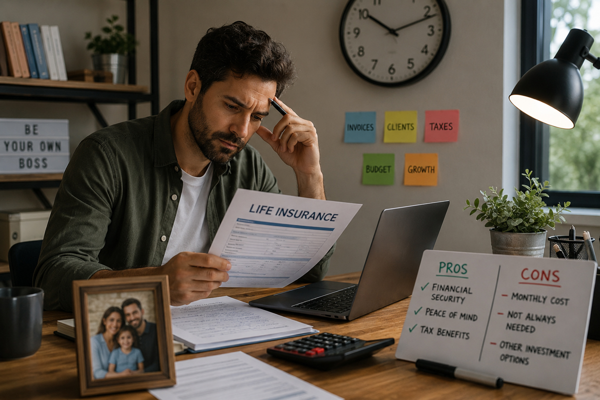 Is Life Insurance a Smart Financial Tool for the Self-Employed — or an Unnecessary Expense?