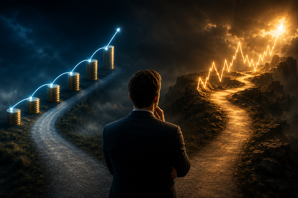 Is Dollar-Cost Averaging the Smartest Way to Invest — or Are You Just Avoiding the Real Decision?