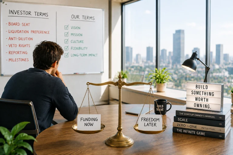 Should You Accept Investor Money That Comes With Strings — or Is Clean Capital Worth Waiting For?