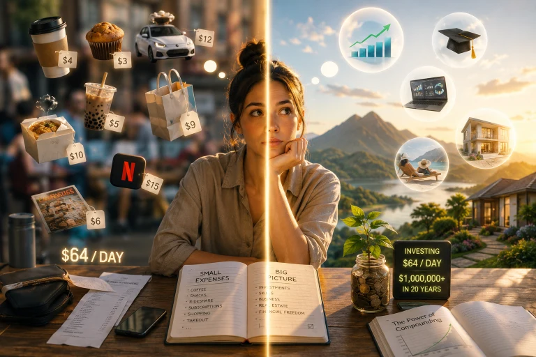 Is Cutting Out Small Daily Expenses Actually Building Wealth — or Just Making You Obsess Over the Wrong Numbers?