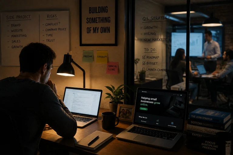 Should You Tell Your Employer You Have a Side Business — or Is That Conversation Always Riskier Than It Seems?