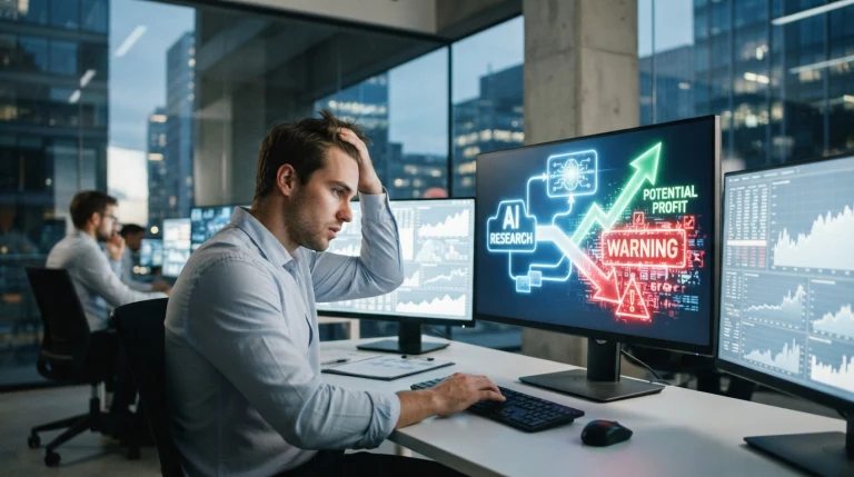 Is AI-Generated Financial Research Trustworthy Enough to Trade On — or Are We Automating the Production of Confident-Sounding Mistakes at Industrial Scale?